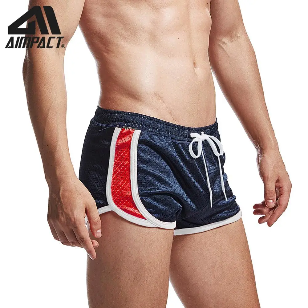 AIMPACT Mesh Running Booty Shorts Athletic Training Gym Drawstring Men Shorts Sexy Casual Short Pants AM2802
AIMPACT Mesh Running Booty Shorts Athletic Training Gym Drawstring Men Shorts Sexy Casual Short Pants AM2802