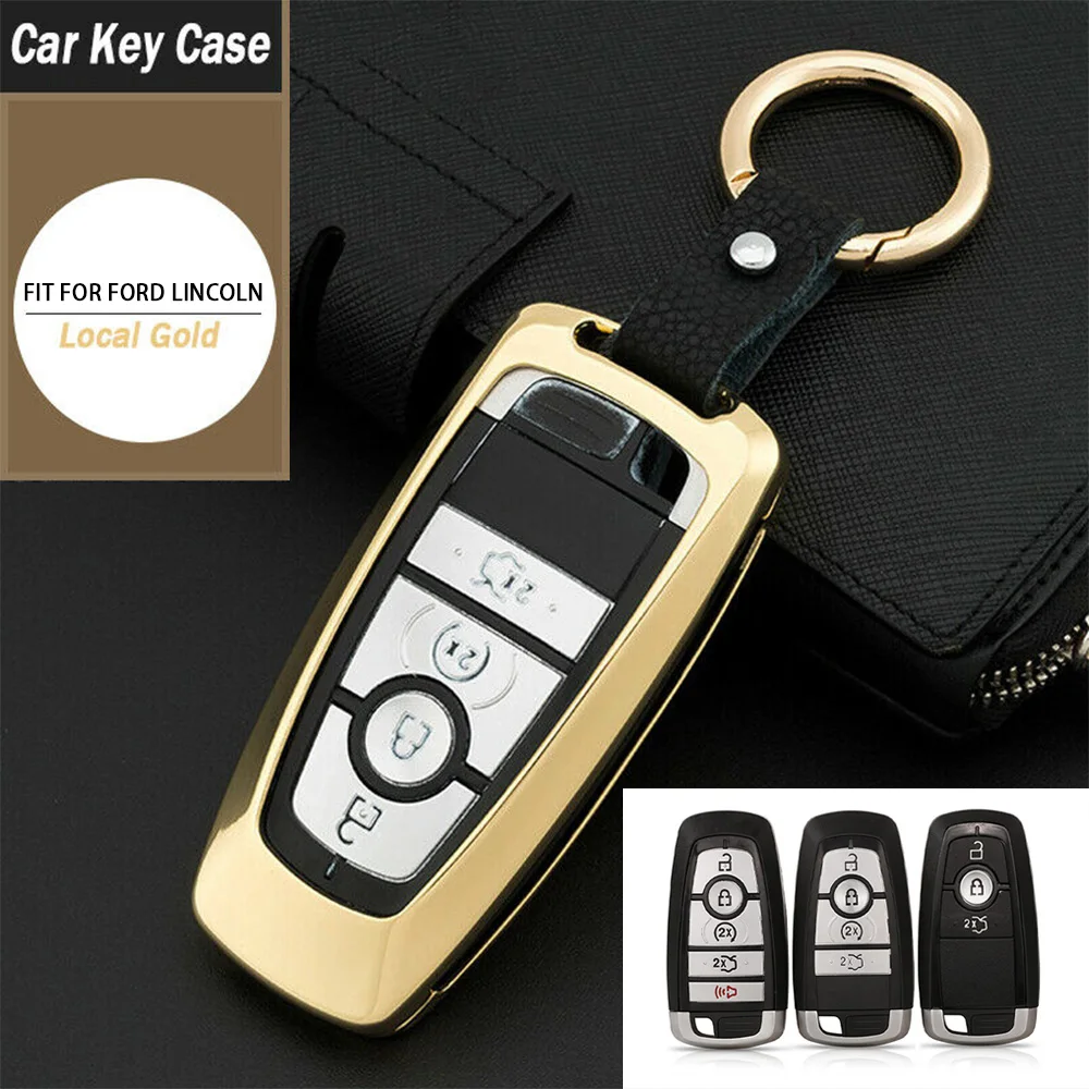 Zinc Alloy For Ford Fusion Mustang F150 250 Explorer Expedition Edge Remote Key Fob Shell Holder Cover Case Keychain Accessories
Zinc Alloy For Ford Fusion Mustang F150 250 Explorer Expedition Edge Remote Key Fob Shell Holder Cover Case Keychain Accessories