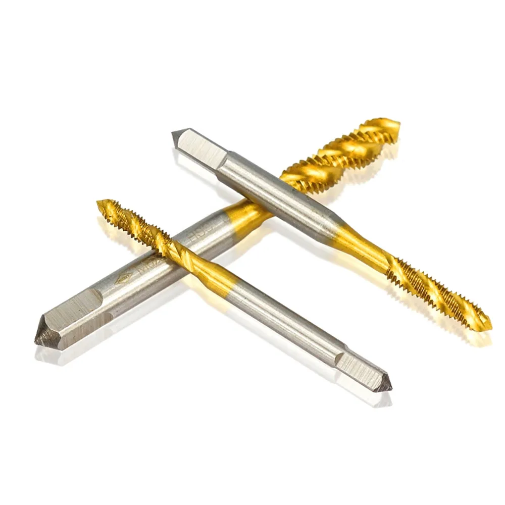 M3 3PCS M4 12PCS Hss Titanium Steel Screw Tap Coated Metric Spiral Thread
M3 3PCS M4 12PCS Hss Titanium Steel Screw Tap Coated Metric Spiral Thread