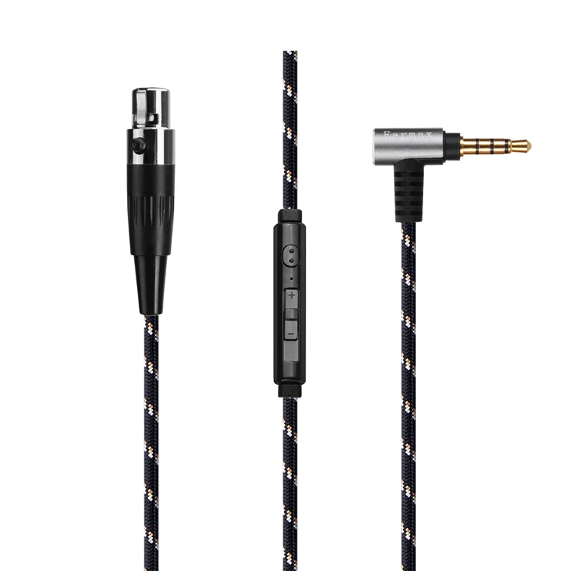 Кабель для наушников XLR Voor AKG K371 Q701 K240S K702 K553 DT1770 DT1990pro с микрофоном высокочистый кабель из меди с одним кристаллом
Кабель для наушников XLR Voor AKG K371 Q701 K240S K702 K553 DT1770 DT1990pro с микрофоном высокочистый кабель из меди с одним кристаллом