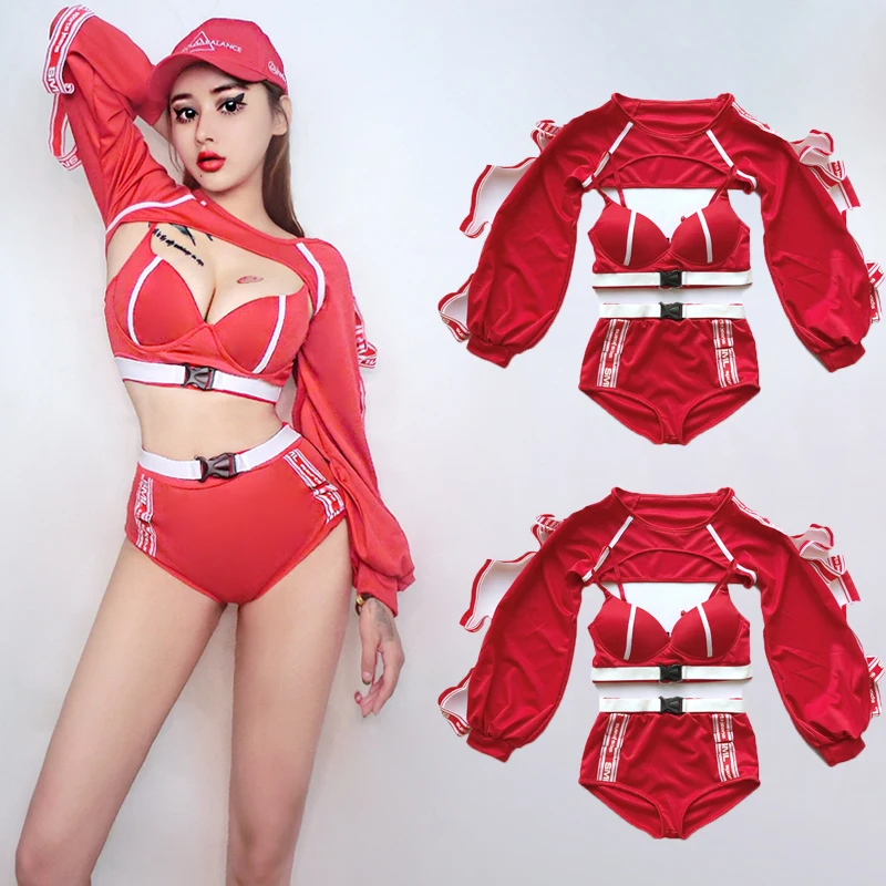 Jazz Costume Red Rave Outfit Stage Clothes For Singers Sexy Pole Dance Clothes Women Nightclub Dj Ds Performance Wear
Jazz Costume Red Rave Outfit Stage Clothes For Singers Sexy Pole Dance Clothes Women Nightclub Dj Ds Performance Wear