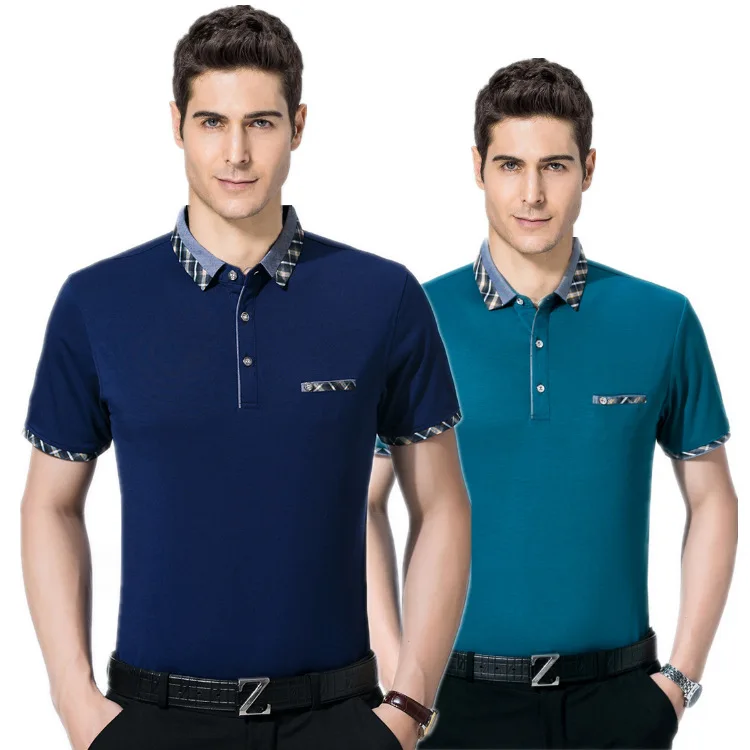 Summer Men's European and American Polo Shirt Lapi Collar Short-sleeved Men's Large-size Workwear Bottom Shirt
Summer Men's European and American Polo Shirt Lapi Collar Short-sleeved Men's Large-size Workwear Bottom Shirt