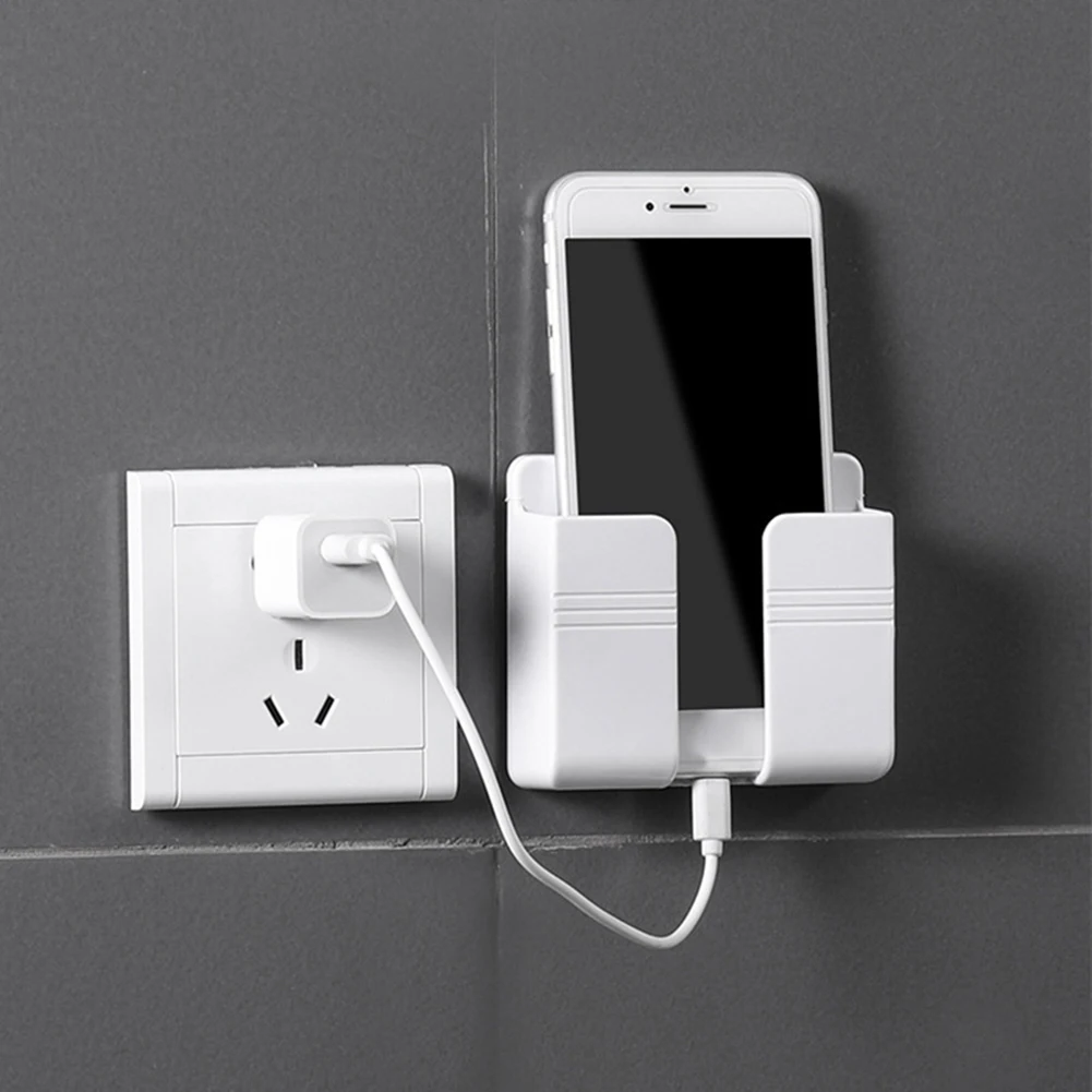Wall Mounted Mobile Phone Charging Organizer Remote Control Storage Box Phone Plug Wall Holder Stand Socket Storage Shelf
Wall Mounted Mobile Phone Charging Organizer Remote Control Storage Box Phone Plug Wall Holder Stand Socket Storage Shelf