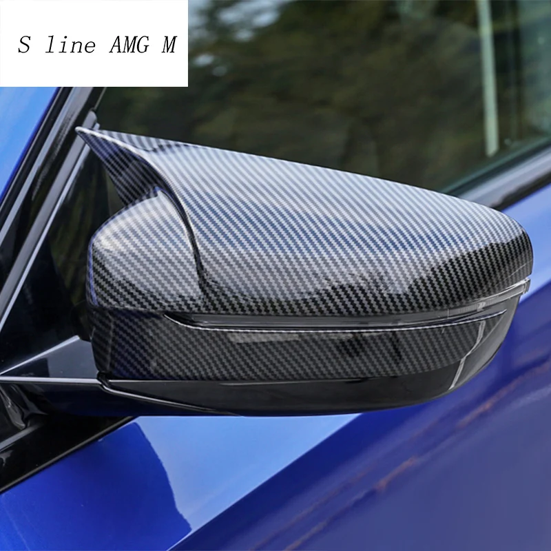 Car styling Carbon fiber for BMW G20 G28 2020 rearview mirror Shell frame door Horn decoration Covers Stickers Auto accessories
Car styling Carbon fiber for BMW G20 G28 2020 rearview mirror Shell frame door Horn decoration Covers Stickers Auto accessories