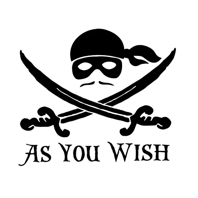 13.7CM*12CM Cartoon As You Wish Vinyl Accessories Car Window Sticker Decal Black Silver
13.7CM*12CM Cartoon As You Wish Vinyl Accessories Car Window Sticker Decal Black Silver