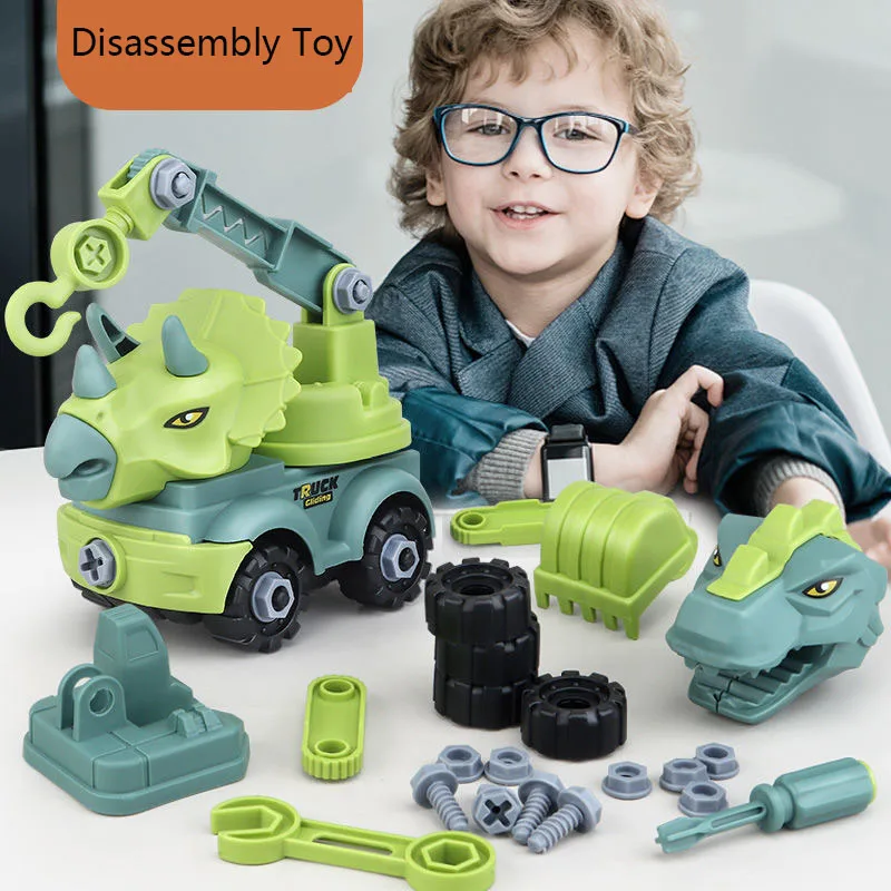 Dinosaur Transport Truck Assembled Car Toys Dino Car Vehicle Container Storage Model Educational Toys for Kids Boys Gifts
Dinosaur Transport Truck Assembled Car Toys Dino Car Vehicle Container Storage Model Educational Toys for Kids Boys Gifts