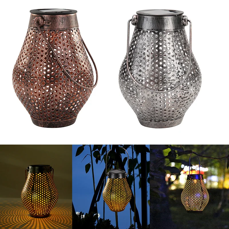 Retro Solar Power LED Lantern Lawn Landscape Waterproof Tin Can Optically Controlled Induction Light Outdoor Garden Hanging Lamp
Retro Solar Power LED Lantern Lawn Landscape Waterproof Tin Can Optically Controlled Induction Light Outdoor Garden Hanging Lamp
