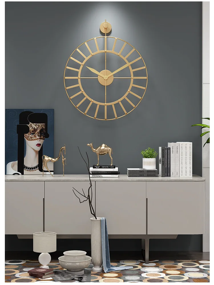 2020 new modern minimalist nordic wall clock , 50cm living room silent clock
2020 new modern minimalist nordic wall clock , 50cm living room silent clock