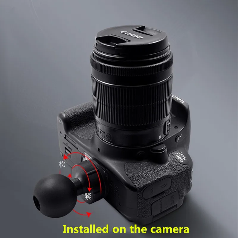 38.1mm / 1.5 inch Ball Mount to 1/4 Camera Screw Adapter for All Industry Standard 1.5 inch ball mount for RAM Double Socket Arm
38.1mm / 1.5 inch Ball Mount to 1/4 Camera Screw Adapter for All Industry Standard 1.5 inch ball mount for RAM Double Socket Arm