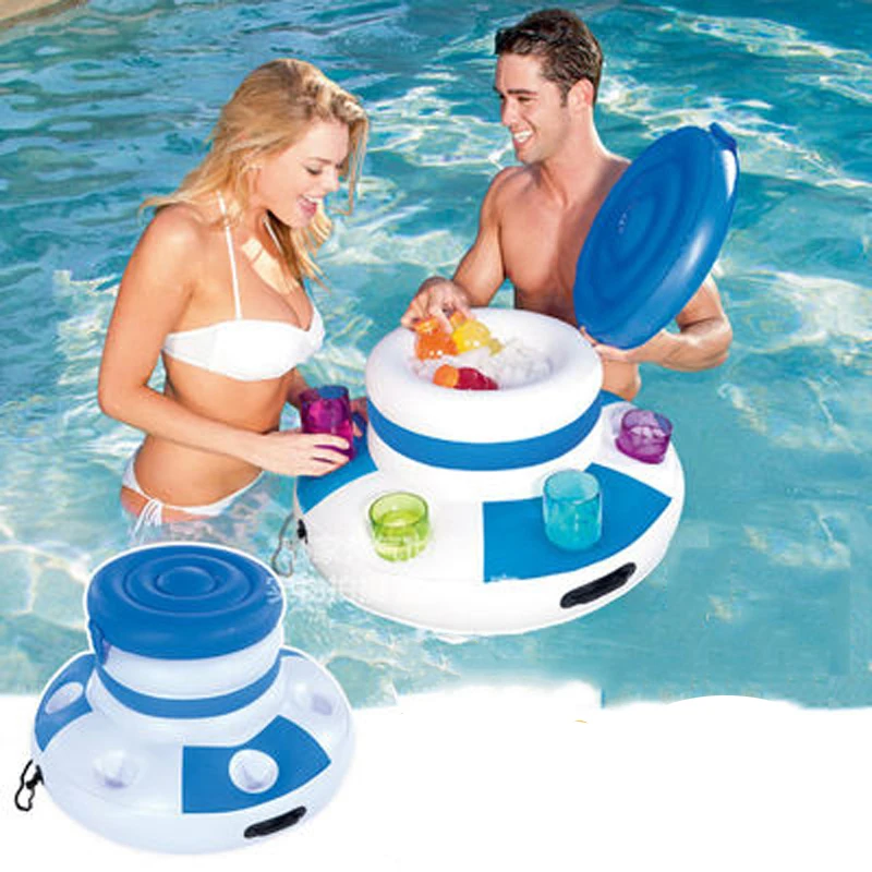 Inflatable Water Ice Bucket Beer Drink Supplier Pool Float Swimming Float For Adult Raft Swim Ring Summer Water Fun Pool Toys
Inflatable Water Ice Bucket Beer Drink Supplier Pool Float Swimming Float For Adult Raft Swim Ring Summer Water Fun Pool Toys