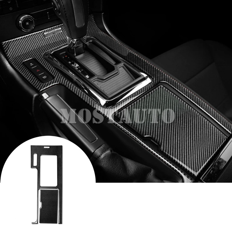 For Ford Mustang Carbon Fiber Console Gear Shift Box Cover Trim 2009-2013 Black/Red 2pcs Car Accessories Interior Car Decor 
For Ford Mustang Carbon Fiber Console Gear Shift Box Cover Trim 2009-2013 Black/Red 2pcs Car Accessories Interior Car Decor
