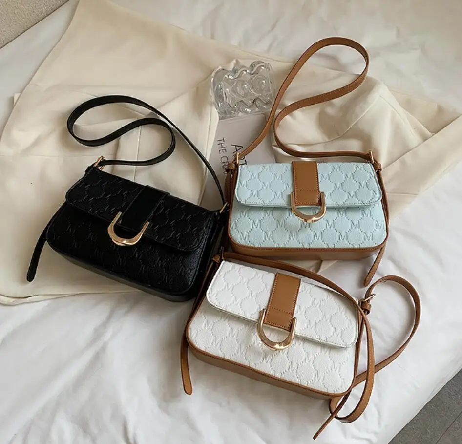2021 Ladies Shoulder Bag Fashion Paneling Designer Embossed Handbag Luxury Pu Leather Crossbody Bag Ladies Small Flap
2021 Ladies Shoulder Bag Fashion Paneling Designer Embossed Handbag Luxury Pu Leather Crossbody Bag Ladies Small Flap