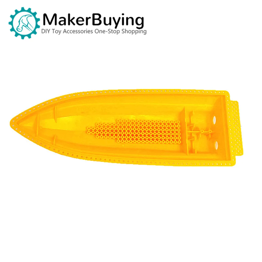 Yellow Speedboat Bottom Double 130 Motor Bottom DIY Originality Assembled Building Block Parts
Yellow Speedboat Bottom Double 130 Motor Bottom DIY Originality Assembled Building Block Parts