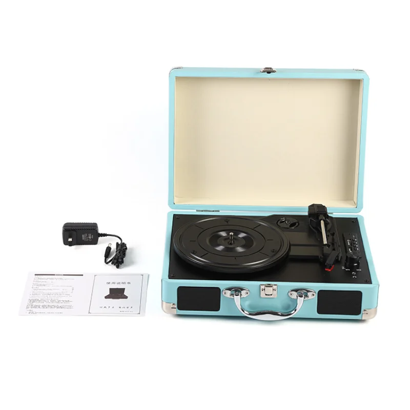Maleta de fonógrafo portátil, maletín de grabación de vinilo, tocadiscos, reproductor
Maleta de fonógrafo portátil, maletín de grabación de vinilo, tocadiscos, reproductor