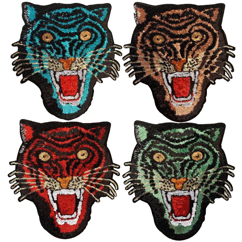 Cartoon Animal Tiger Badges Embroidery Patches, Applique Decorative Iron on Clothes, Wholesale
Cartoon Animal Tiger Badges Embroidery Patches, Applique Decorative Iron on Clothes, Wholesale