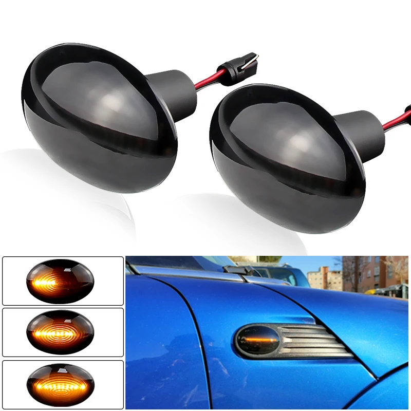 2 шт. для MINI Cooper R55 R56 R57 R58 R59 CL-R56-LSM-SM светодиодный динамический боковой маркер сигнал поворота последовательный световой сигнал
2 шт. для MINI Cooper R55 R56 R57 R58 R59 CL-R56-LSM-SM светодиодный динамический боковой маркер сигнал поворота последовательный световой сигнал