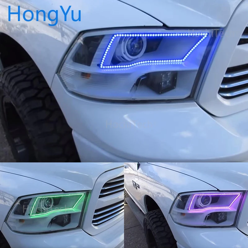 Car Auto Halo Rings Cotton Lights LED Angel Eyes RGB Car Styling For Dodge RAM2009-2016 Angel Eyes Halo Ring kit
Car Auto Halo Rings Cotton Lights LED Angel Eyes RGB Car Styling For Dodge RAM2009-2016 Angel Eyes Halo Ring kit