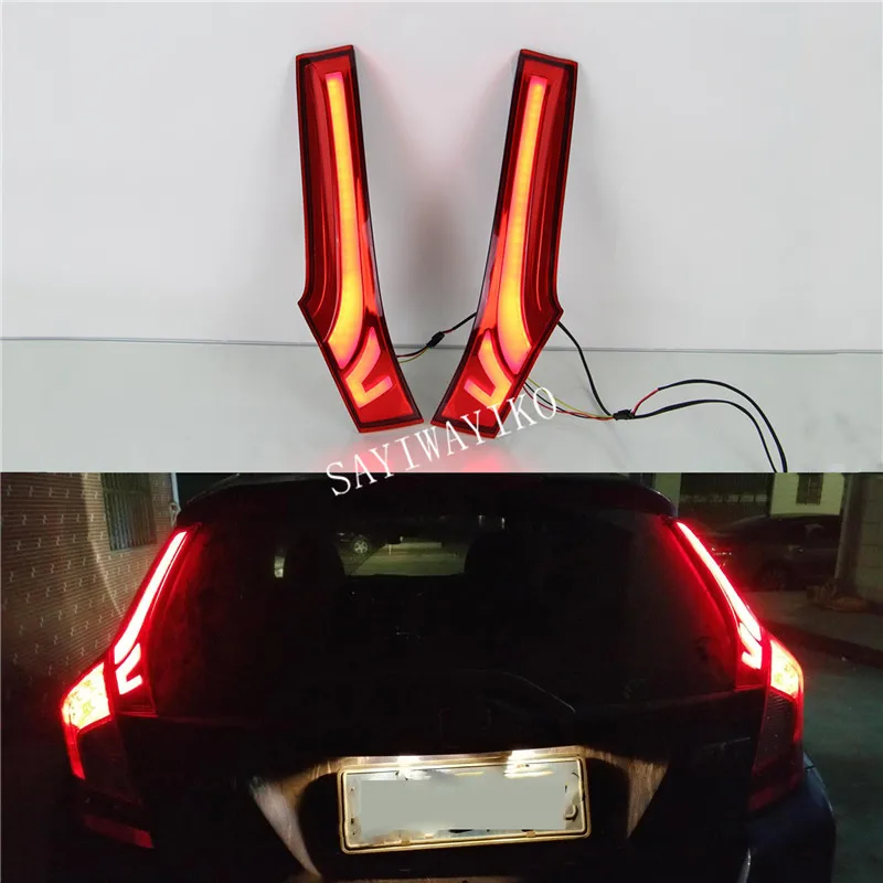 2 Pcs For Honda Fit JAZZ 2014 2015 2016 2017 2018 Auto Accessories LED Column Tail Lamp Rear Light Brake Lamp Back Fog Light
2 Pcs For Honda Fit JAZZ 2014 2015 2016 2017 2018 Auto Accessories LED Column Tail Lamp Rear Light Brake Lamp Back Fog Light