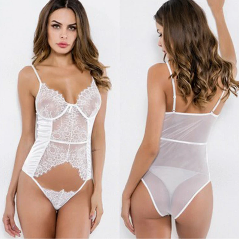 Transparent Sexy Bodysuit Summer Women Lace Bodycon Short Jumpsuit Romper Sexy Woman Clothes Overalls One Piece Female Tops
Transparent Sexy Bodysuit Summer Women Lace Bodycon Short Jumpsuit Romper Sexy Woman Clothes Overalls One Piece Female Tops