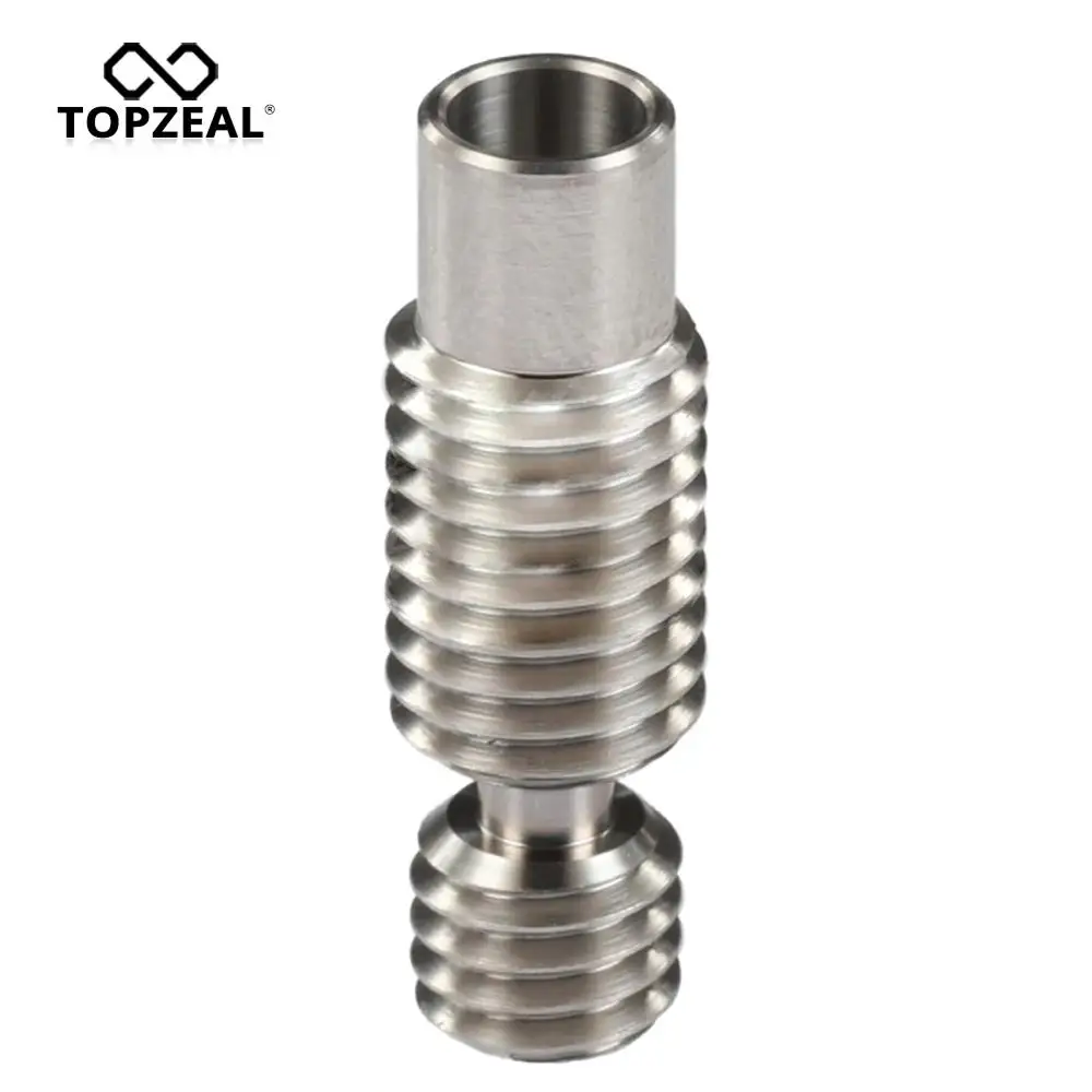 TOPZEAL V6 Hot End Titanium Heatbreak Throat Upgrade For Prusa i3 MK3S MK2S & Compatible Hotends
TOPZEAL V6 Hot End Titanium Heatbreak Throat Upgrade For Prusa i3 MK3S MK2S & Compatible Hotends
