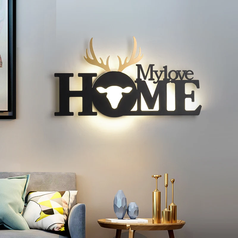 Home Living Room Background Decoration wall Lamp Modern Simple Bedroom LED Wall Light Bedside Aisle Lamp Led English Letter Lamp
Home Living Room Background Decoration wall Lamp Modern Simple Bedroom LED Wall Light Bedside Aisle Lamp Led English Letter Lamp