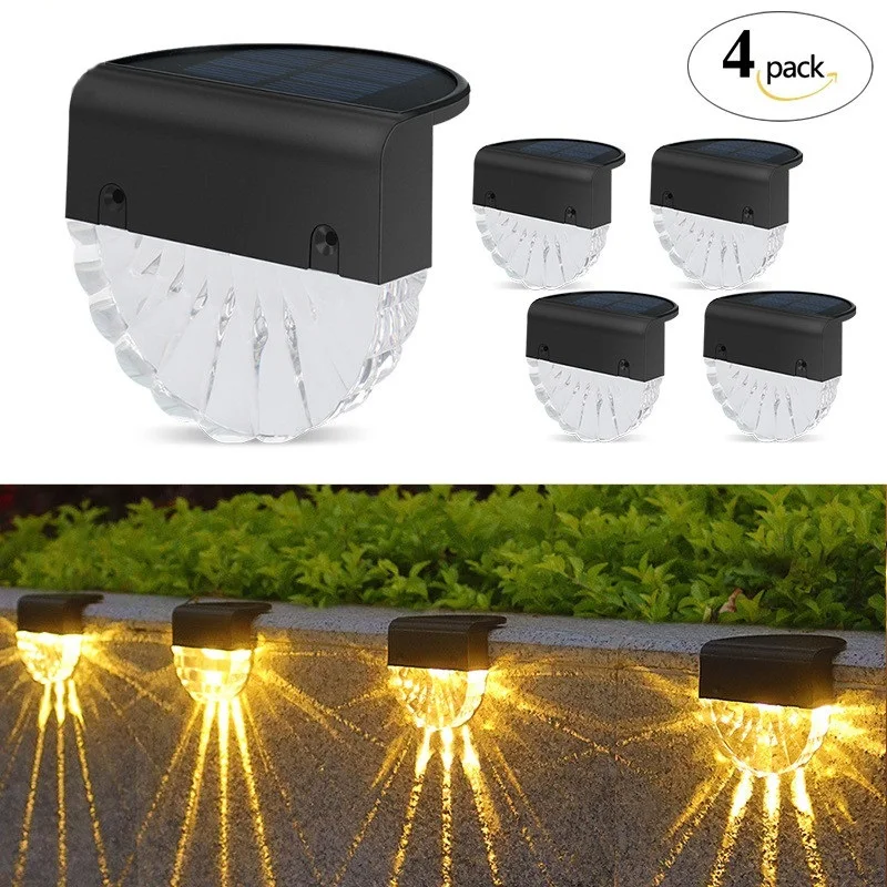 Outdoor Solar Deck Light Waterproof LED Solar Fence Lights for Patio Stairs Yard Step Landscape Lighting Garden Decoration
Outdoor Solar Deck Light Waterproof LED Solar Fence Lights for Patio Stairs Yard Step Landscape Lighting Garden Decoration