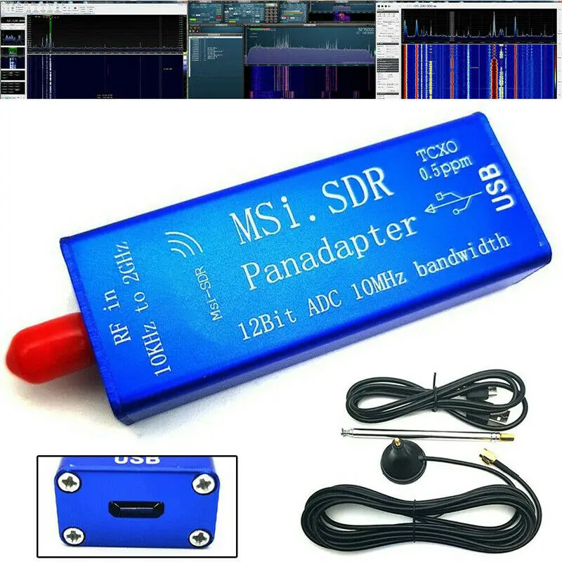 Новое широкополосное программное обеспечение MSI.SDR от 10 кГц до 2 ГГц Panadapter SDR ресивер 12-битный ADC
Новое широкополосное программное обеспечение MSI.SDR от 10 кГц до 2 ГГц Panadapter SDR ресивер 12-битный ADC