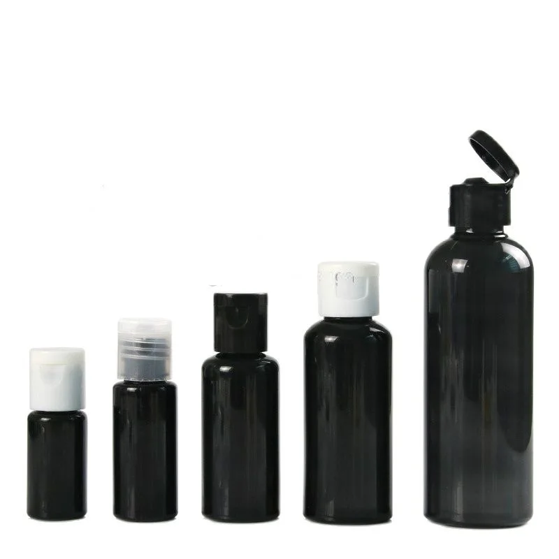 Empty Plastic Bottle 30ml Empty Black Plastic Bottle Flip Cover Plastic Bottle 50ml Empty White Cover Cosmetic Container 50pcs
Empty Plastic Bottle 30ml Empty Black Plastic Bottle Flip Cover Plastic Bottle 50ml Empty White Cover Cosmetic Container 50pcs