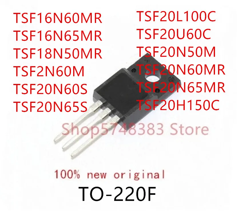 10 шт TSF16N60MR TSF16N65MR TSF18N50MR TSF2N60M TSF20N60S TSF20N65S TSF20L100C TSF20U60C TSF20N50M TSF20N60MR TSF20N65MR TO-220F
10 шт TSF16N60MR TSF16N65MR TSF18N50MR TSF2N60M TSF20N60S TSF20N65S TSF20L100C TSF20U60C TSF20N50M TSF20N60MR TSF20N65MR TO-220F
