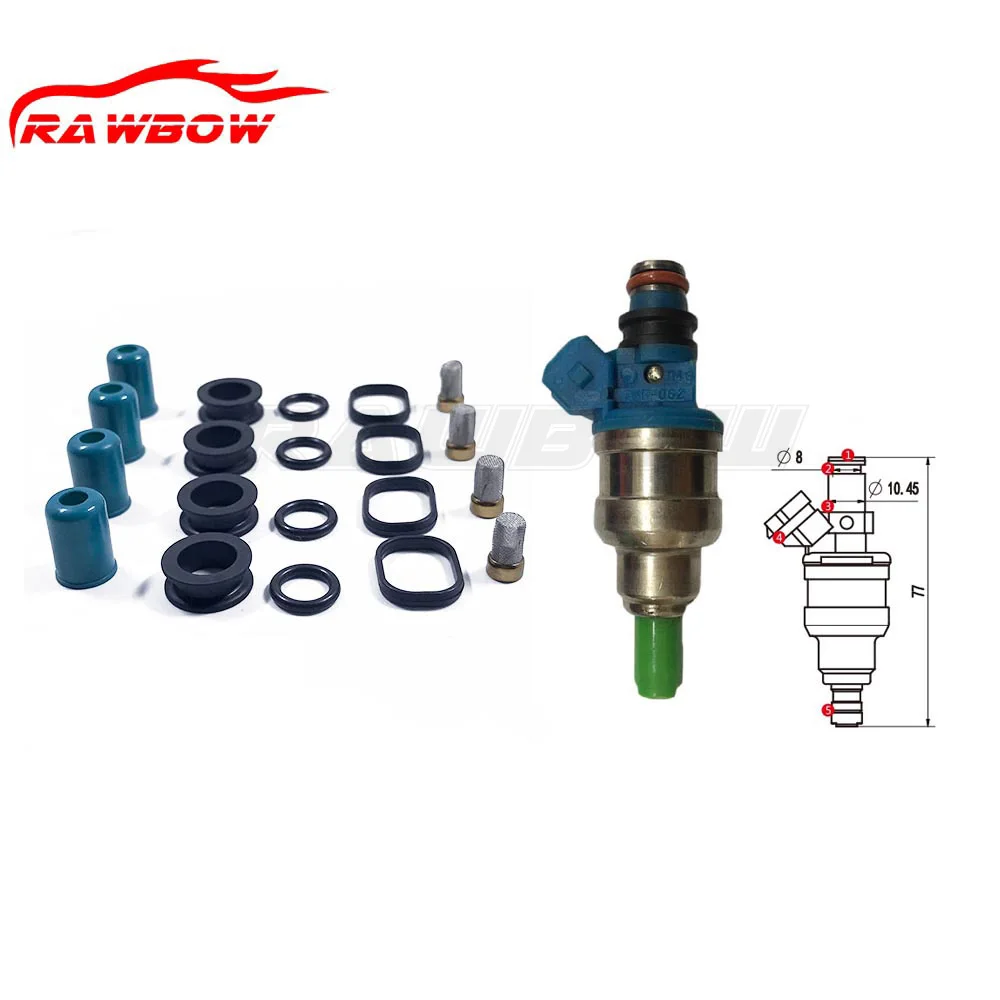 Комплект для ремонта топливного инжектора INP062 MDH182 01103 для Ford Mitsubishi Mirage
Комплект для ремонта топливного инжектора INP062 MDH182 01103 для Ford Mitsubishi Mirage