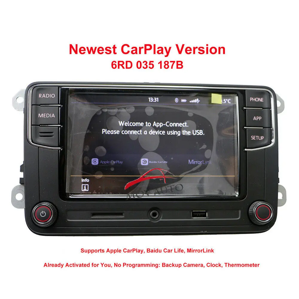 RCD330 Plus 6.5"Radio CD Player RCD330 187B Carpaly For Golf 5 6 Jetta Tiguan Passat DESY 6RD 187B
RCD330 Plus 6.5"Radio CD Player RCD330 187B Carpaly For Golf 5 6 Jetta Tiguan Passat DESY 6RD 187B