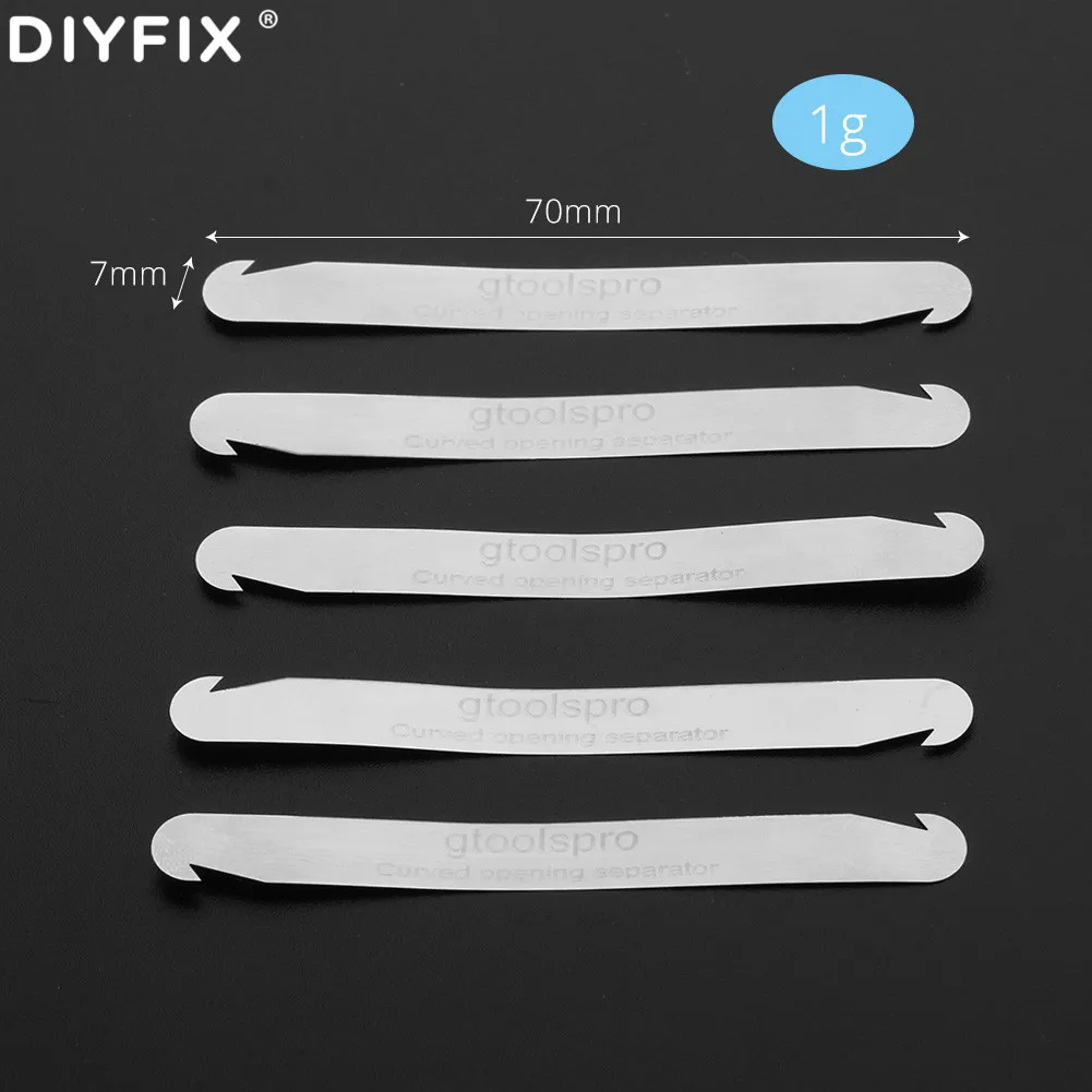 DIYFIX Ultra Thin Flexible Spring Steel Pry Spudger Disassemble Card For Samsung iPhone Curved Screen Opening Repair Tool
DIYFIX Ultra Thin Flexible Spring Steel Pry Spudger Disassemble Card For Samsung iPhone Curved Screen Opening Repair Tool