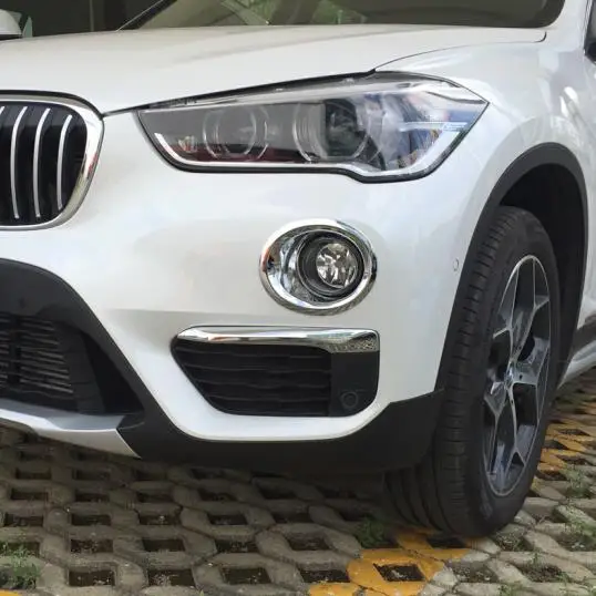 ABS хром для BMW X1 F48 2016 2017 2018 Автомобильная передняя противотуманная фара крышка отделка автомобильные аксессуары Стайлинг
ABS хром для BMW X1 F48 2016 2017 2018 Автомобильная передняя противотуманная фара крышка отделка автомобильные аксессуары Стайлинг