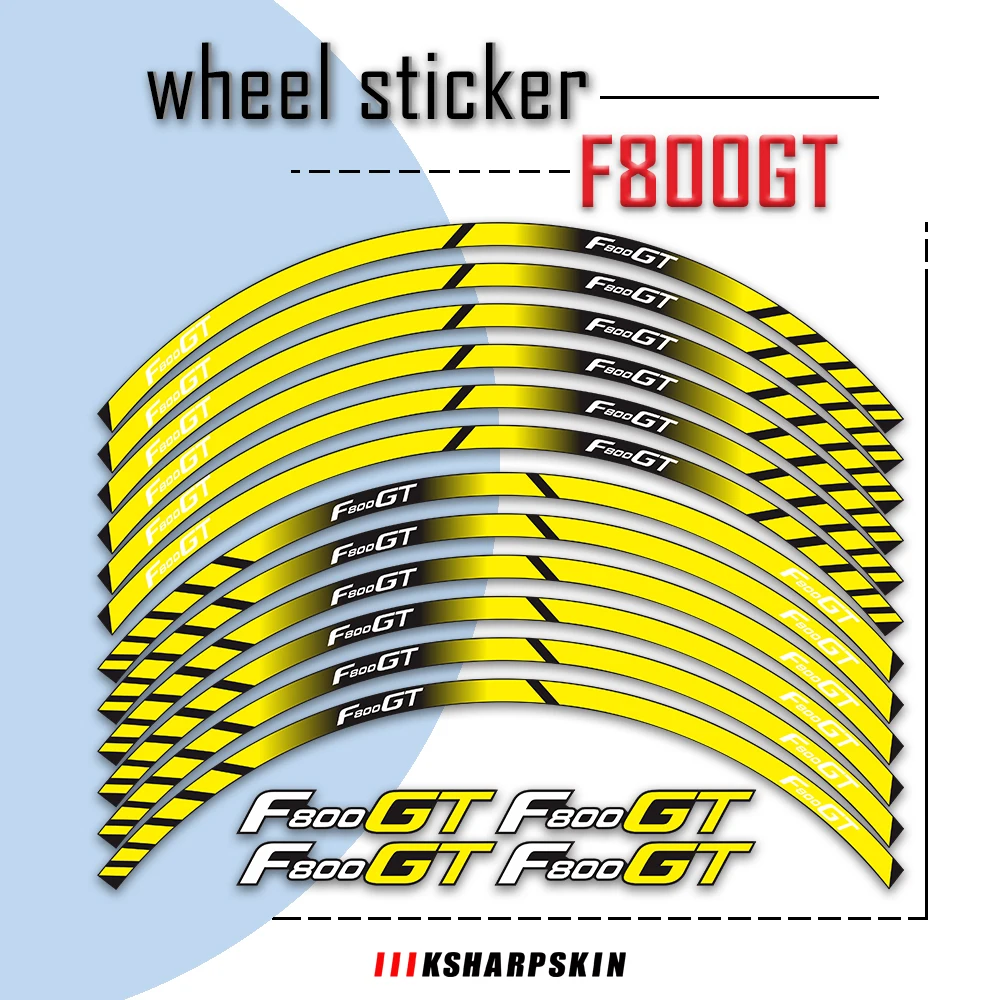 NEW Motorcycle front rear wheel stickers moto reflective sticker on wheel hub decoration decals for BMW F800GT F 800 GT F800 GT
NEW Motorcycle front rear wheel stickers moto reflective sticker on wheel hub decoration decals for BMW F800GT F 800 GT F800 GT