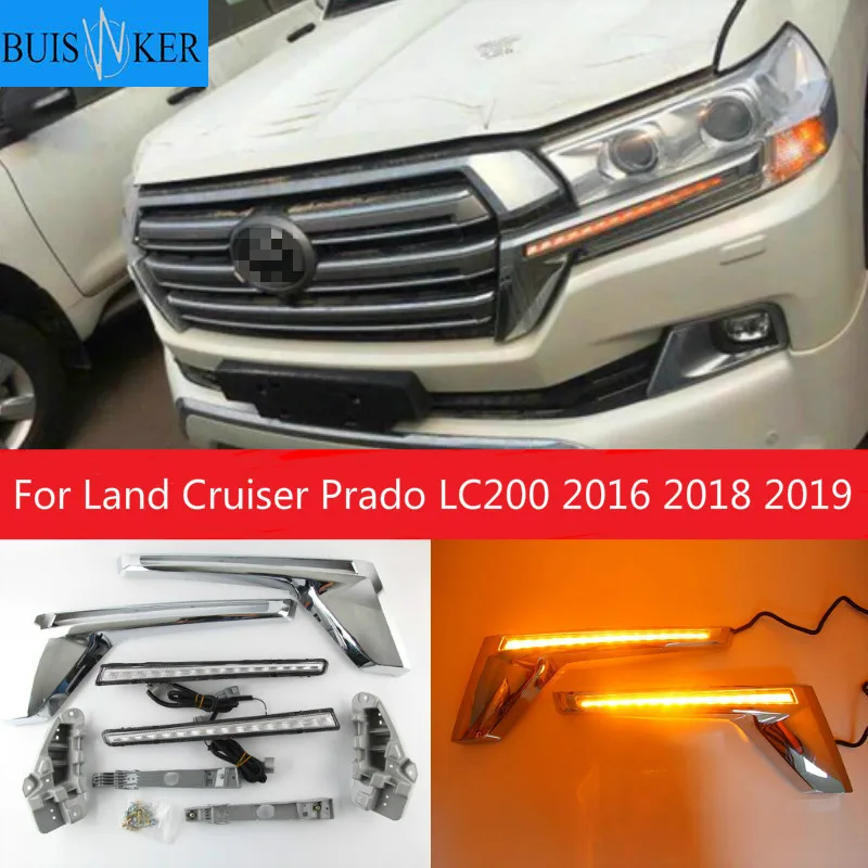 Car Led Signal Light Fit For Land Cruiser Prado LC200 2016 2018 2019 Yellow Turn Signal LED Mirror Indicator Chrome
Car Led Signal Light Fit For Land Cruiser Prado LC200 2016 2018 2019 Yellow Turn Signal LED Mirror Indicator Chrome