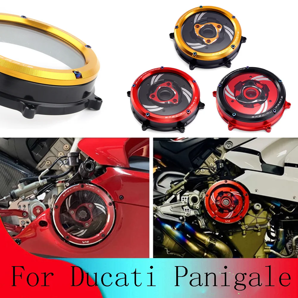 Motorcycle Racing Clear Clutch Cover & Spring Retainer For Ducati 1199 1299 Panigale S 2012-2014 ABS Tricolore 2012-2013 V2 2020
Motorcycle Racing Clear Clutch Cover & Spring Retainer For Ducati 1199 1299 Panigale S 2012-2014 ABS Tricolore 2012-2013 V2 2020