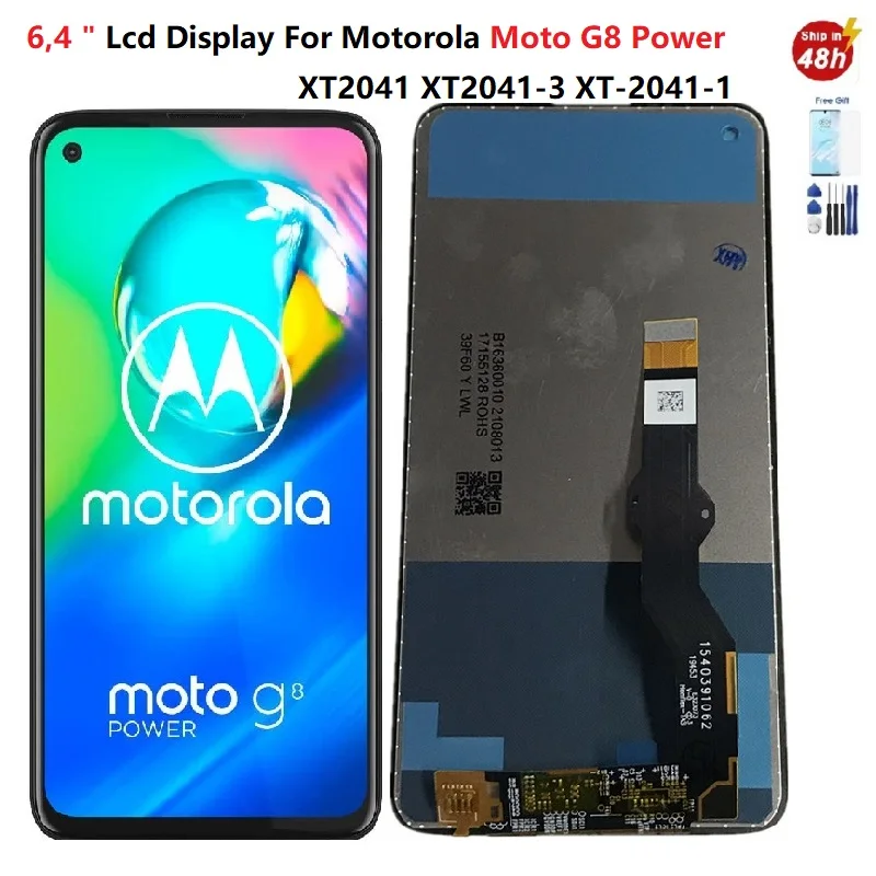 6,4 дюймовый ЖК-дисплей для Motorola Moto G8 мощный ЖК-дисплей сенсорный экран ЖК-дигитайзер сборка для Moto G8 мощный дисплей G8 мощный ЖК-дисплей
6,4 дюймовый ЖК-дисплей для Motorola Moto G8 мощный ЖК-дисплей сенсорный экран ЖК-дигитайзер сборка для Moto G8 мощный дисплей G8 мощный ЖК-дисплей