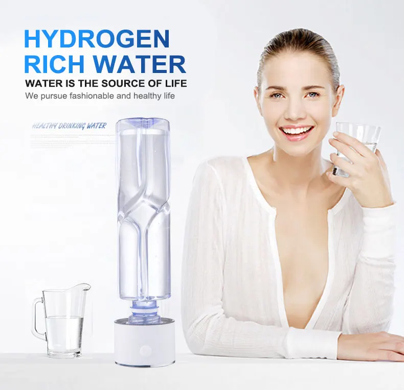 260ml/420ml Wholesale H2 Rich Hydrogen Portable Alkaline Active Generador De Hidrogeno SPE PEM Hydrogen Ionizer Water Bottle
260ml/420ml Wholesale H2 Rich Hydrogen Portable Alkaline Active Generador De Hidrogeno SPE PEM Hydrogen Ionizer Water Bottle