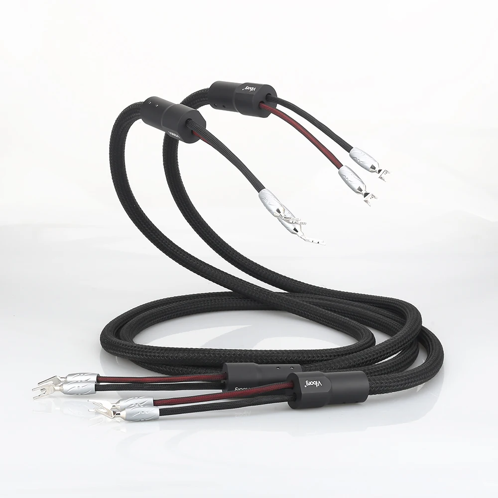 Viborg VS901 High fidelity Speaker Cable With Viborg Pure Copper Spade Plug HIFI Speaker Cable Audiophile for HiFi, Home Cinema
Viborg VS901 High fidelity Speaker Cable With Viborg Pure Copper Spade Plug HIFI Speaker Cable Audiophile for HiFi, Home Cinema