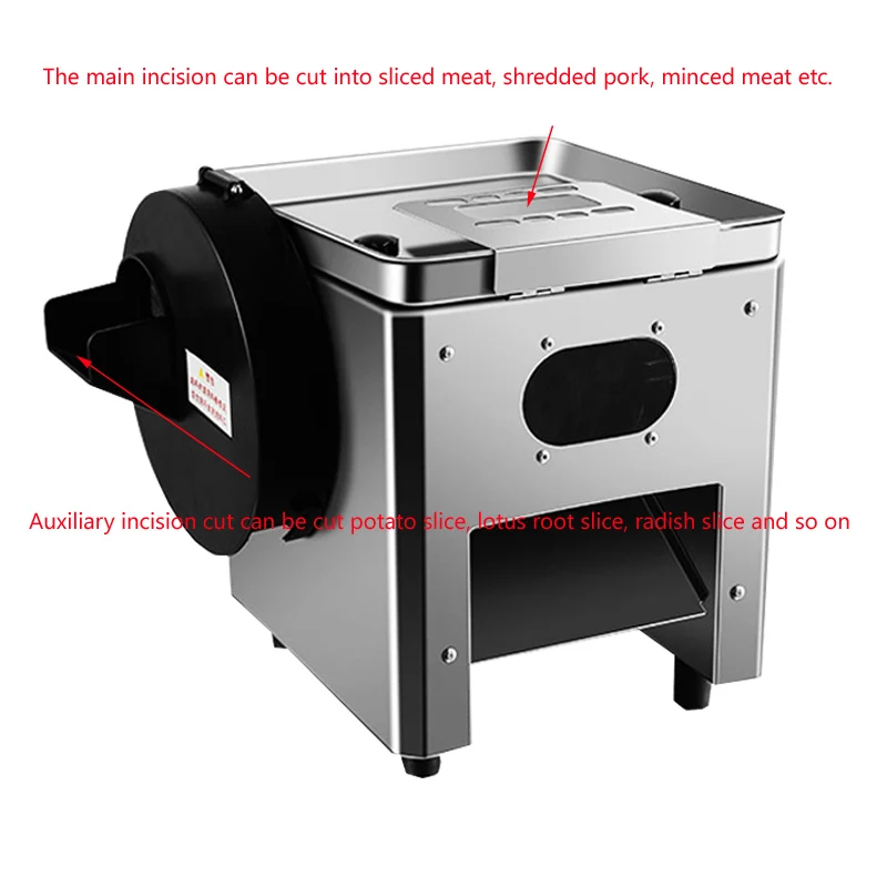 Household stainless steel commercial meat slicer cutting machine multi-function electric meat cutting machine
Household stainless steel commercial meat slicer cutting machine multi-function electric meat cutting machine