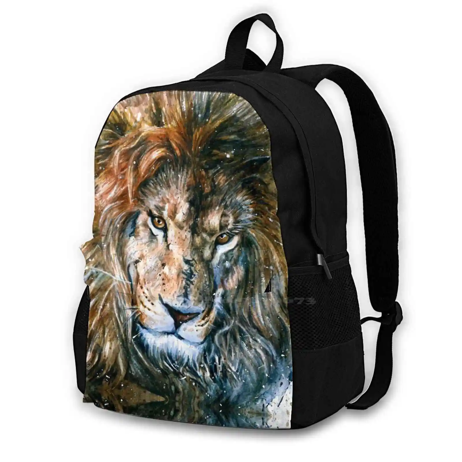 Lion 3 Backpack For Student School Laptop Travel Bag Lion Watercolor Kostart White Isolated Graphic Colorful Animal Wildlife
Lion 3 Backpack For Student School Laptop Travel Bag Lion Watercolor Kostart White Isolated Graphic Colorful Animal Wildlife