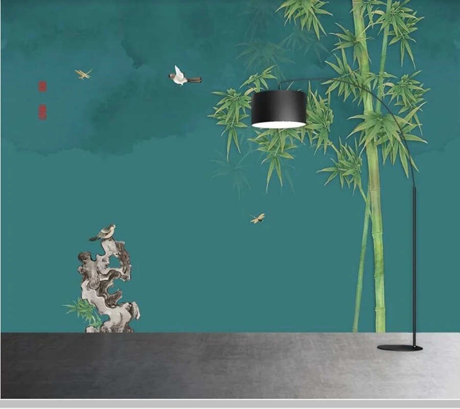 Papel de parede New Chinese style bamboo flower and bird wallpaper,living room tv wall bedroom wall papers home decor mural
Papel de parede New Chinese style bamboo flower and bird wallpaper,living room tv wall bedroom wall papers home decor mural