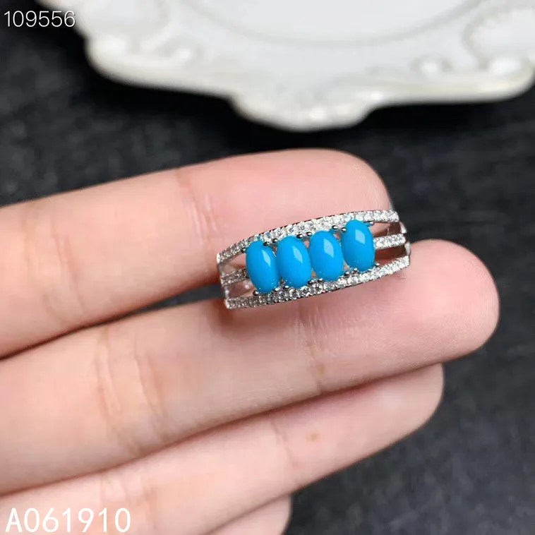 KJJEAXCMY boutique jewelry 925 sterling silver inlaid Natural Turquoise gemstone female ring support detection popular
KJJEAXCMY boutique jewelry 925 sterling silver inlaid Natural Turquoise gemstone female ring support detection popular