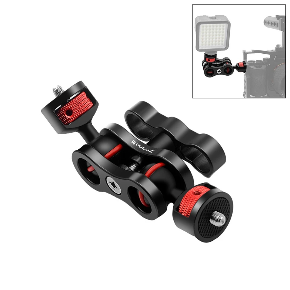 Multi-function Ball Head Clamp Ball Mount Clamp Magic Arm Super Clamp w 1/4" Thread for Sony DSLR Cameras Fill Light Monitor 5K
Multi-function Ball Head Clamp Ball Mount Clamp Magic Arm Super Clamp w 1/4" Thread for Sony DSLR Cameras Fill Light Monitor 5K