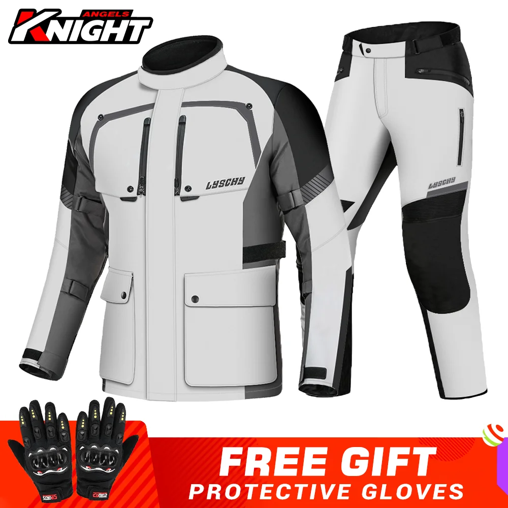 Waterproof Motorcycle Jacket Men Four Seasons Racing Jacket Professional Protection Reflective Motocross Motorcycle Jacket Suit
Waterproof Motorcycle Jacket Men Four Seasons Racing Jacket Professional Protection Reflective Motocross Motorcycle Jacket Suit