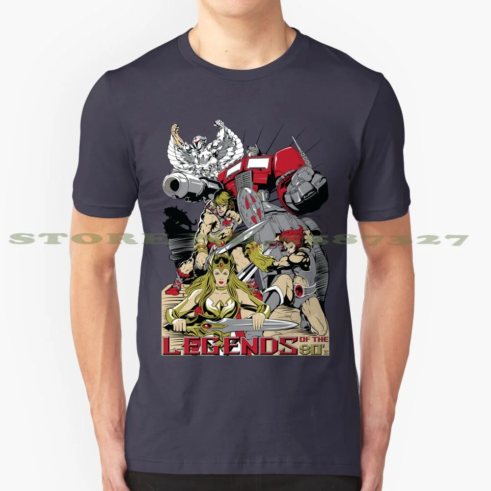 Legends Of The 80′S 100% Pure Cotton T-Shirt Man Prime She Thundercats Silverhawks
Legends Of The 80′S 100% Pure Cotton T-Shirt Man Prime She Thundercats Silverhawks