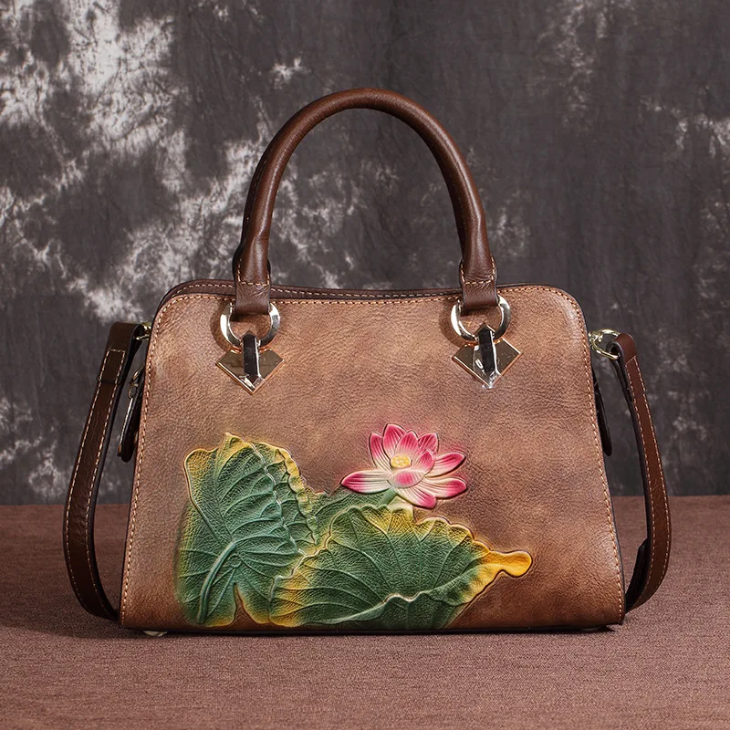 Retro Genuine Fashion Fashion Leather Leisure Women's Bags New High Quality Handmade Large Capacity Cowhide Shoulder Bags
Retro Genuine Fashion Fashion Leather Leisure Women's Bags New High Quality Handmade Large Capacity Cowhide Shoulder Bags