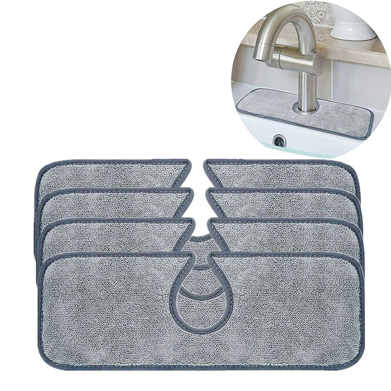 1pc Kitchen Faucet Absorbent Mat Sink Splash Guard Microfiber Faucet Splash Catcher Countertop Protector for Kitchen Bathroom
1pc Kitchen Faucet Absorbent Mat Sink Splash Guard Microfiber Faucet Splash Catcher Countertop Protector for Kitchen Bathroom