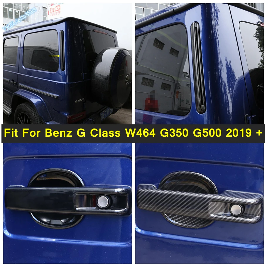 Rear Window Spoiler Side Pillar Posts / Door Handle / Bowl Cover Trim Fit For Mercedes-Benz G Class W464 G350 G500 2019 - 2021
Rear Window Spoiler Side Pillar Posts / Door Handle / Bowl Cover Trim Fit For Mercedes-Benz G Class W464 G350 G500 2019 - 2021