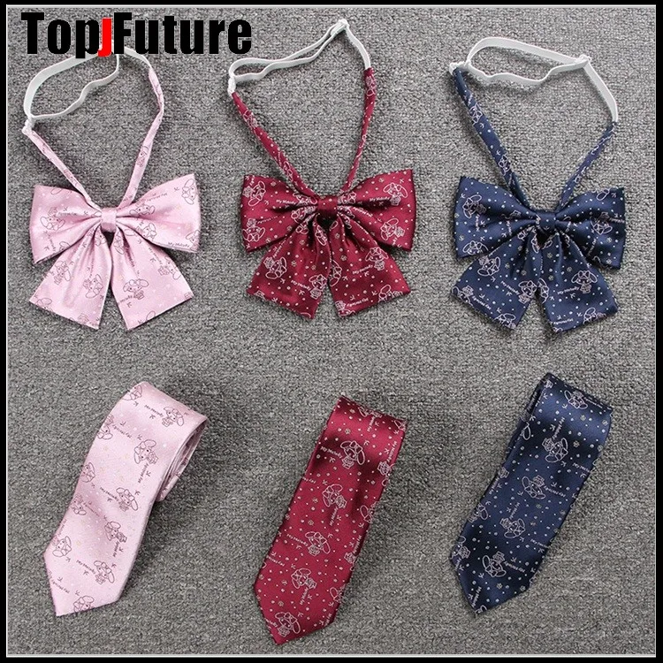 Japan JK uniform bow tie student school uniform cute cartoon series work clothes accessories necktie
Japan JK uniform bow tie student school uniform cute cartoon series work clothes accessories necktie